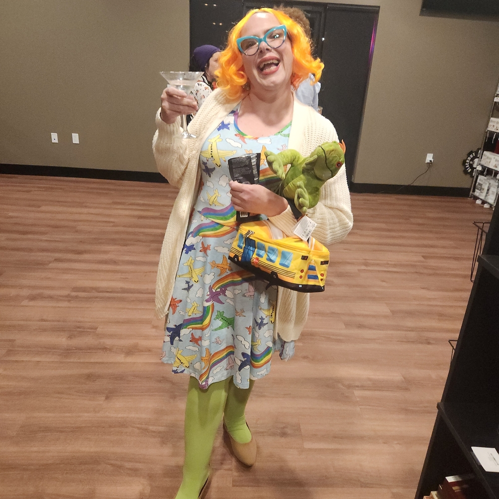 Princess Awesome Flying Colors Airplane Dress